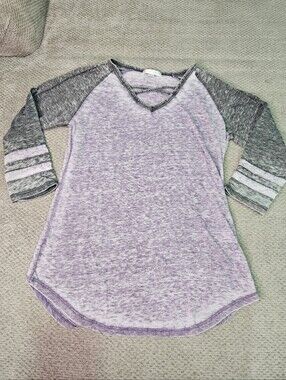 3/$15! Baseball Style Top, XS